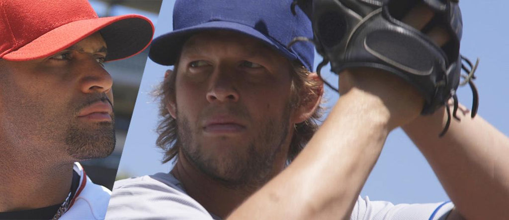 Clayton Kershaw and Albert Pujols faced off in a Wiffle ball game for  charity