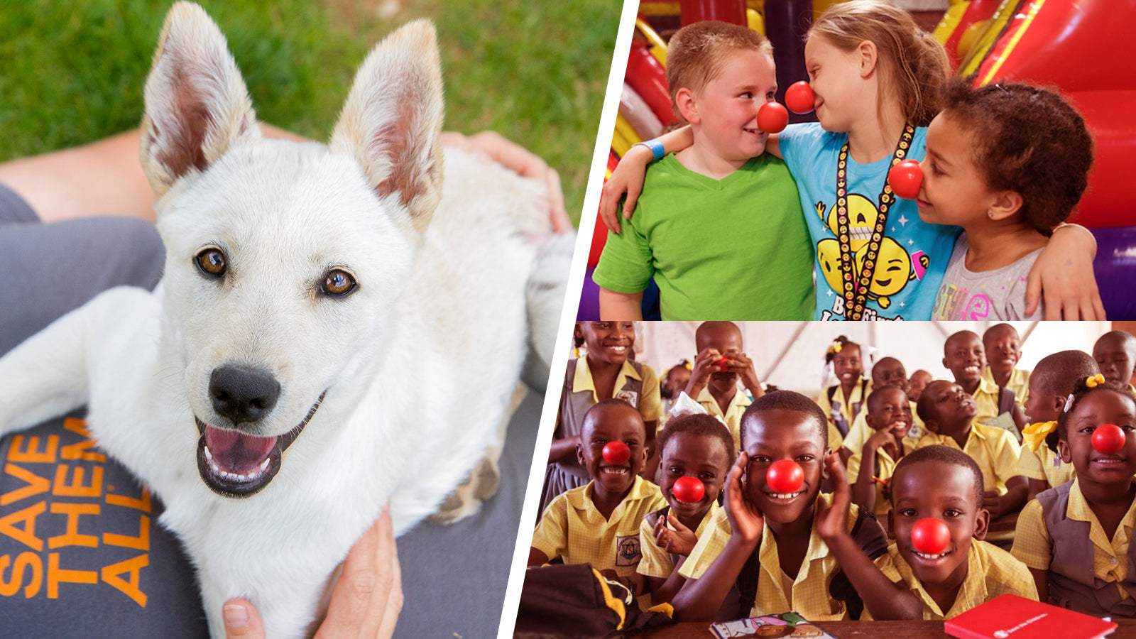 Red Nose Day USA and Best Friends Animal Society